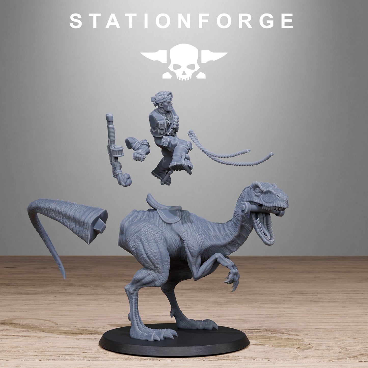 GrimGuard Jungle Raptors from Station Forge 32mm. INC BASES + FREE POST