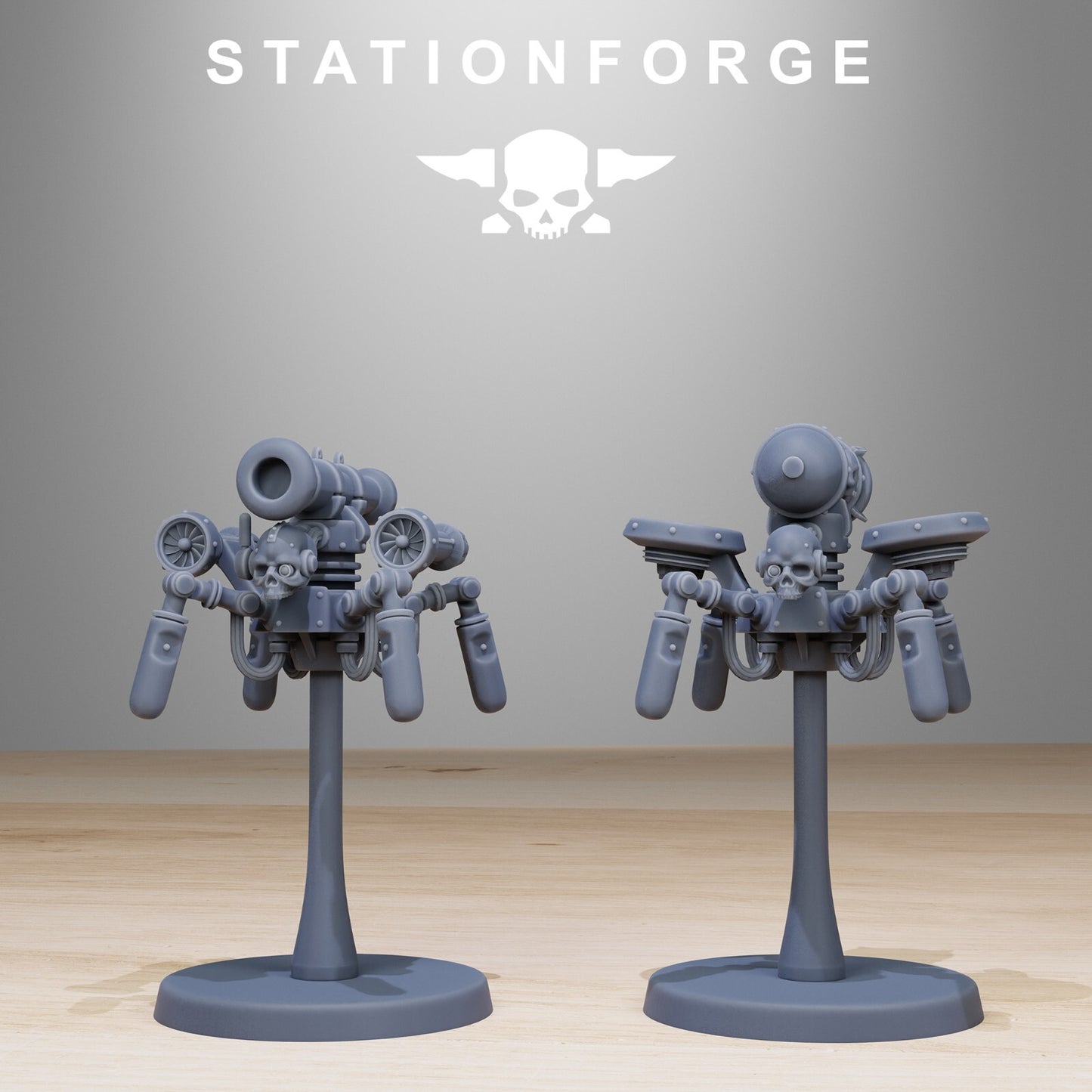 Scavenger Drones From Station Forge