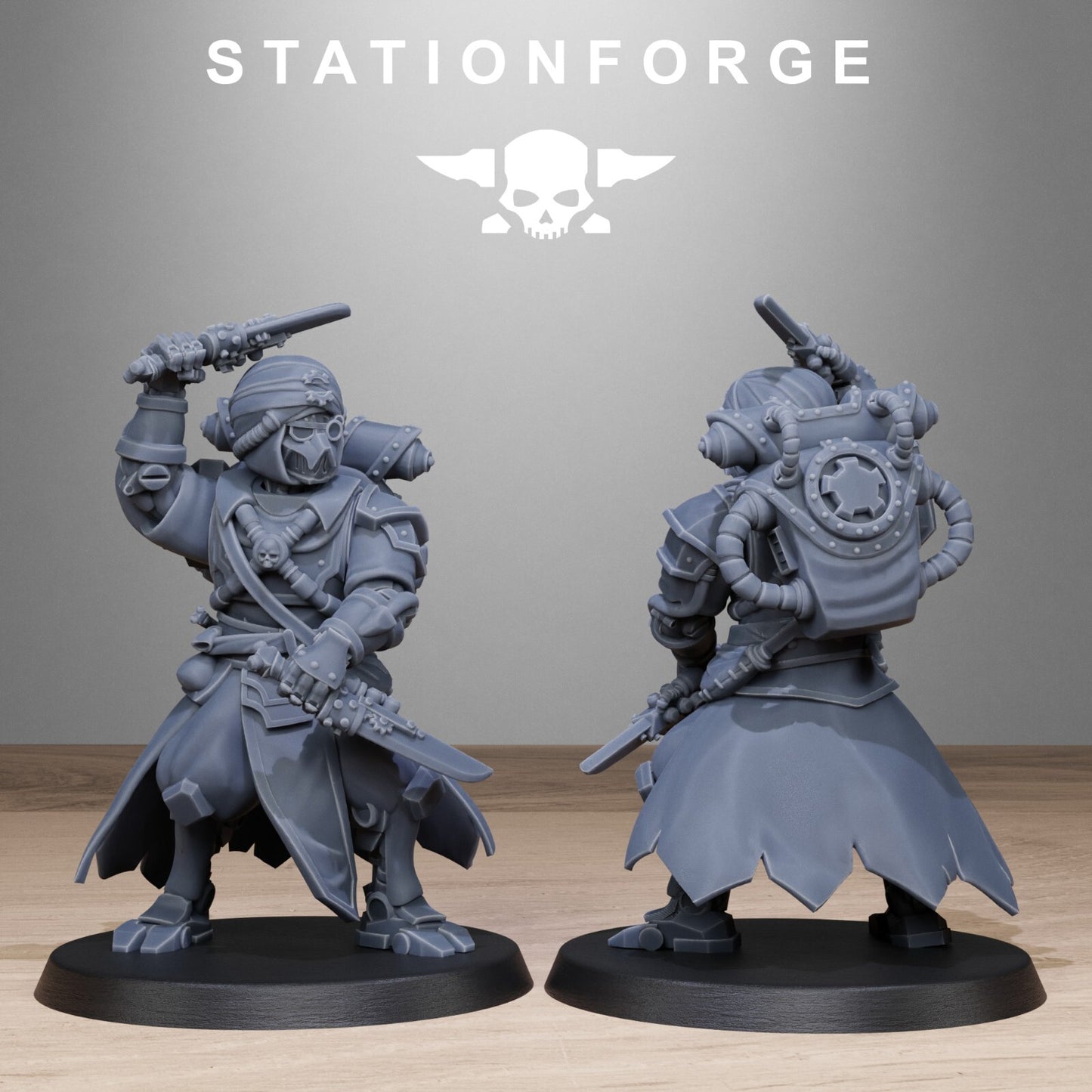 The Scavenger Scorchers from Station Forge 32mm INC BASES, FREEPOST