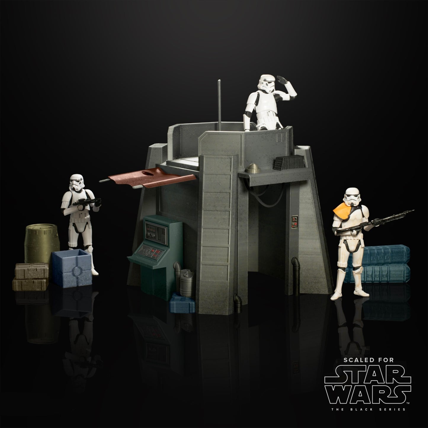 Mapuzo security Outpost for Star Wars Black Series figures