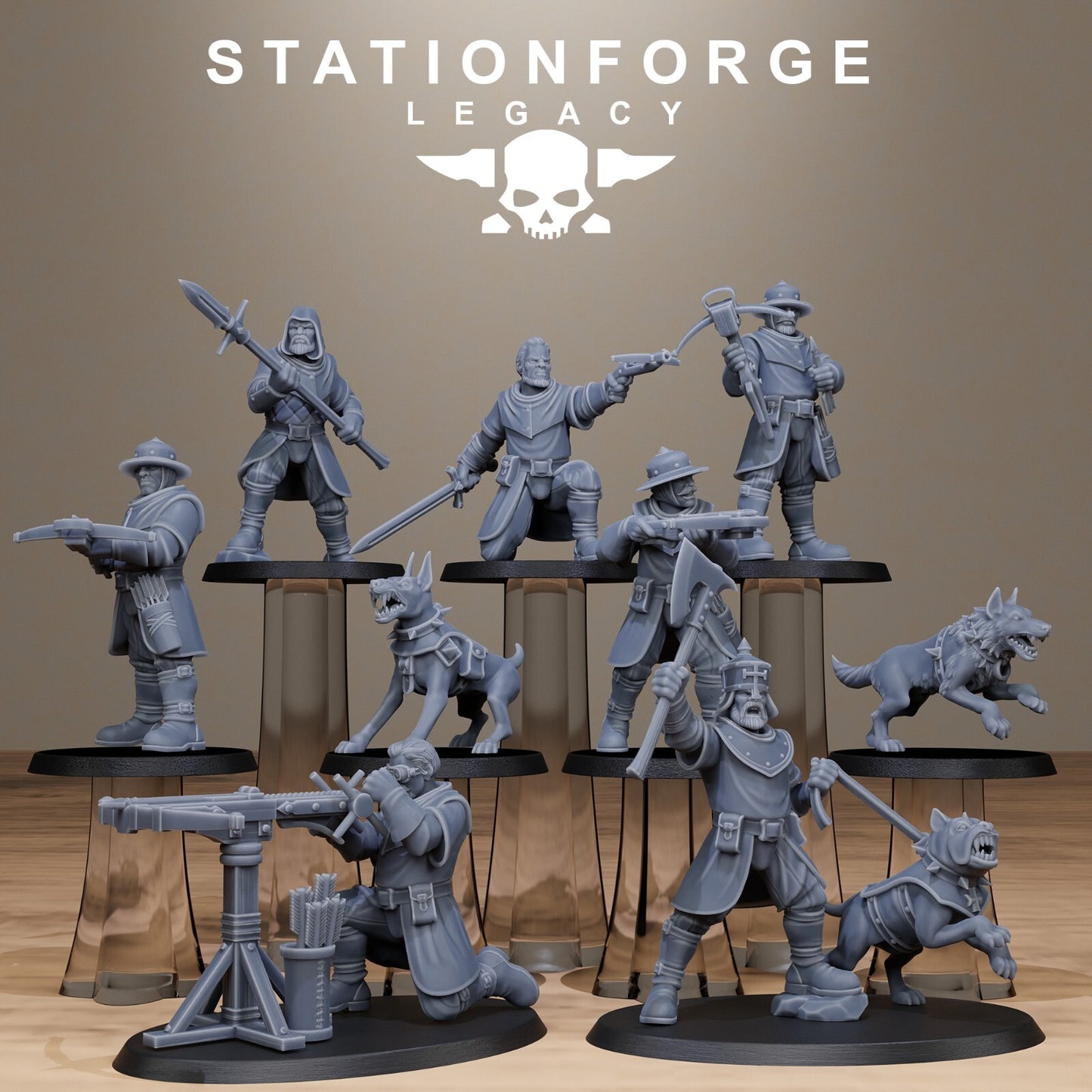 Thorncrest Hunters From Station Forge Legacy, Fantasy INC BASES + FREE POST