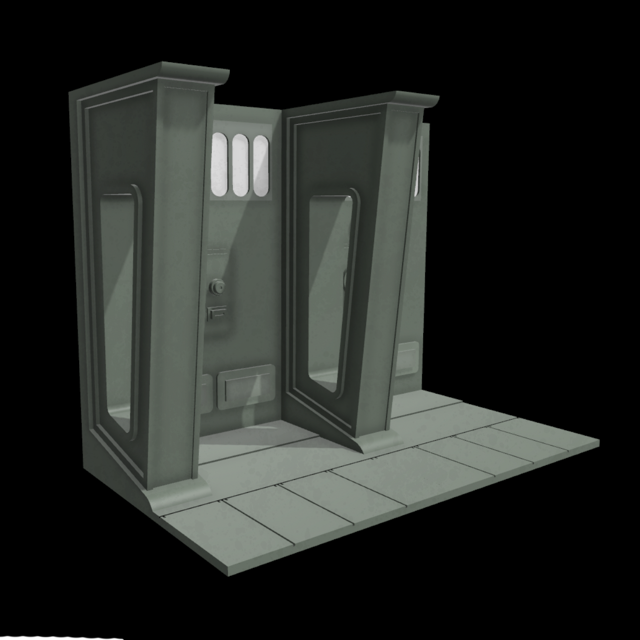 3D Printed Endor Bunker for Star Wars 3.75" or 6" figures