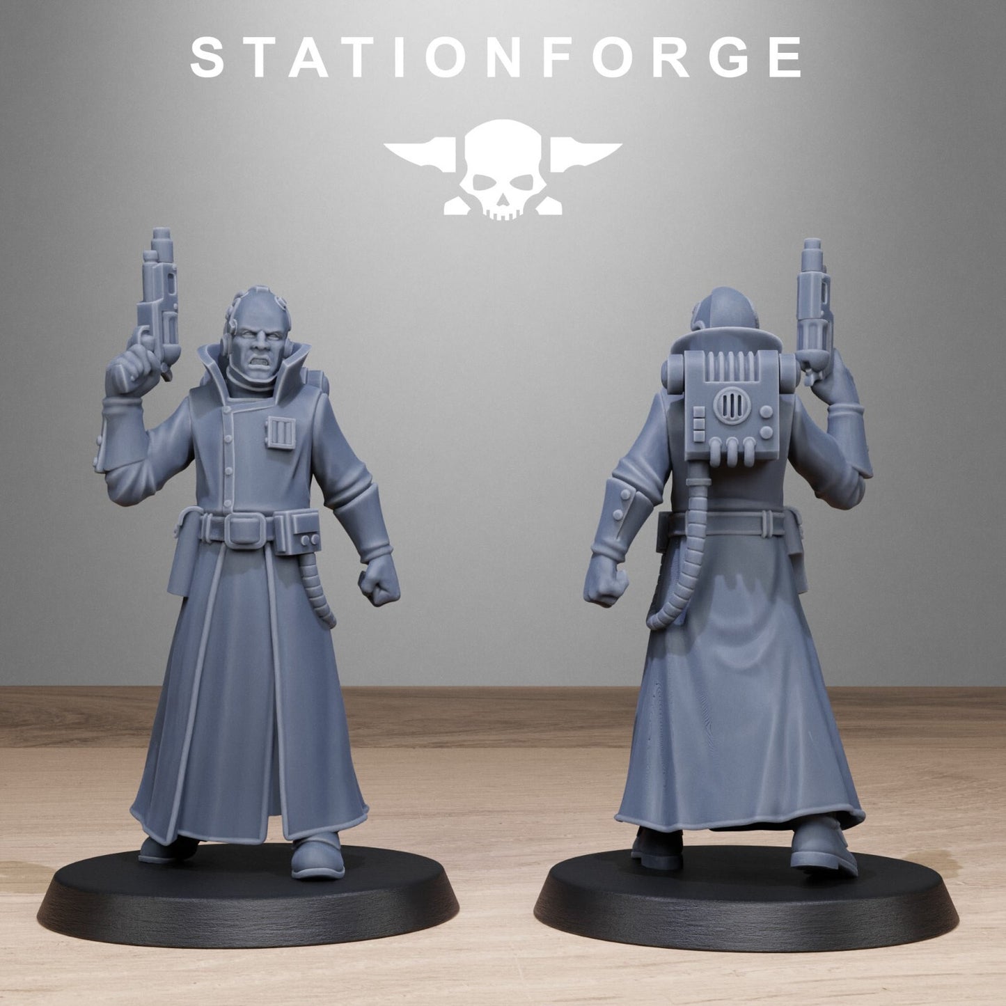 The GrimCorp Seers from Station Forge 32mm INC BASES + FREE POST