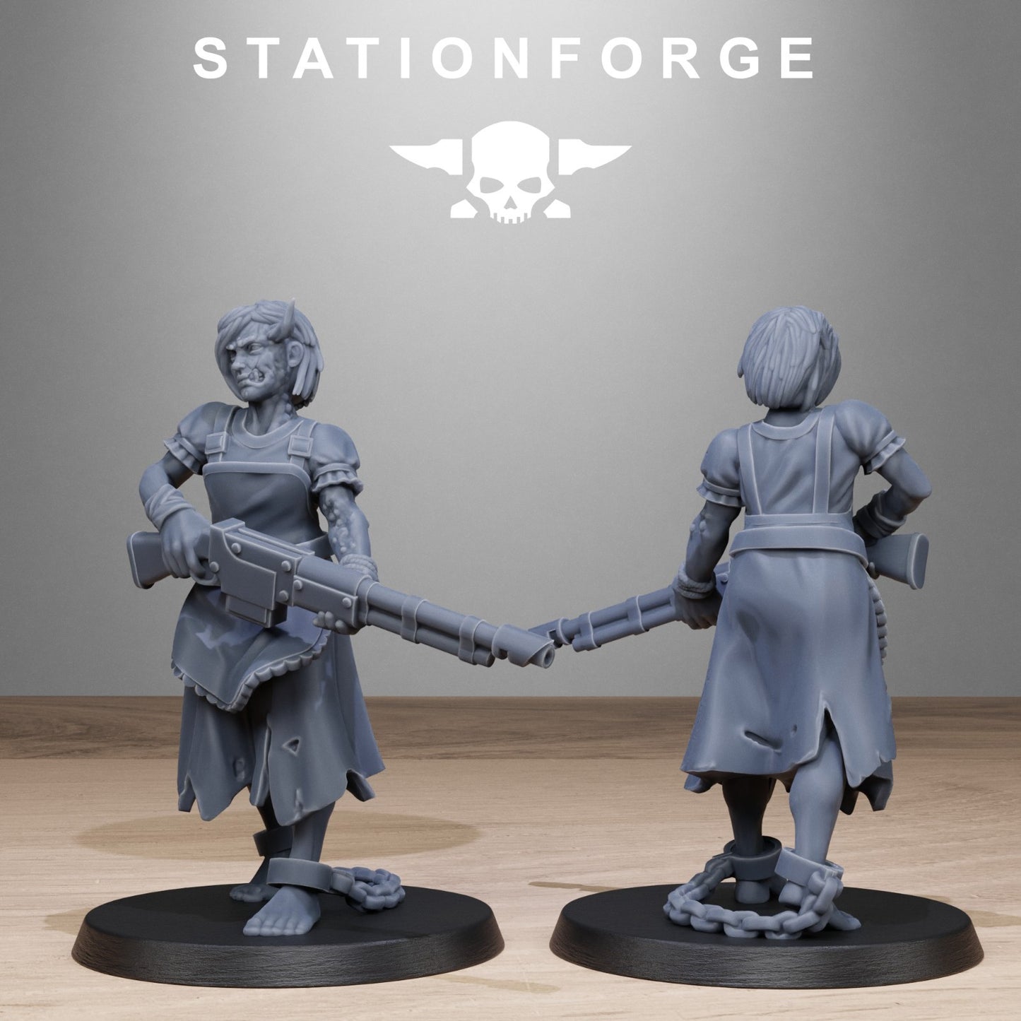 Corrupted Guard Abhumans From Staion Forge + FREE BASES & POST