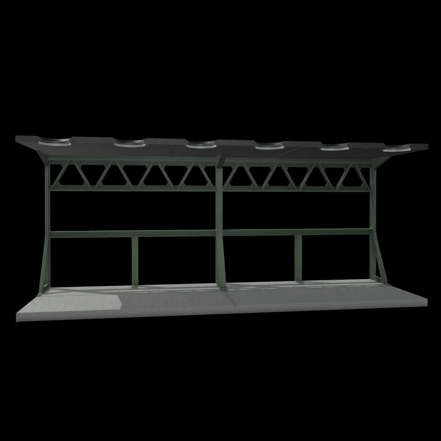 3D printed ROTJ Endor gantry diorama for Star Wars Black Series Figures