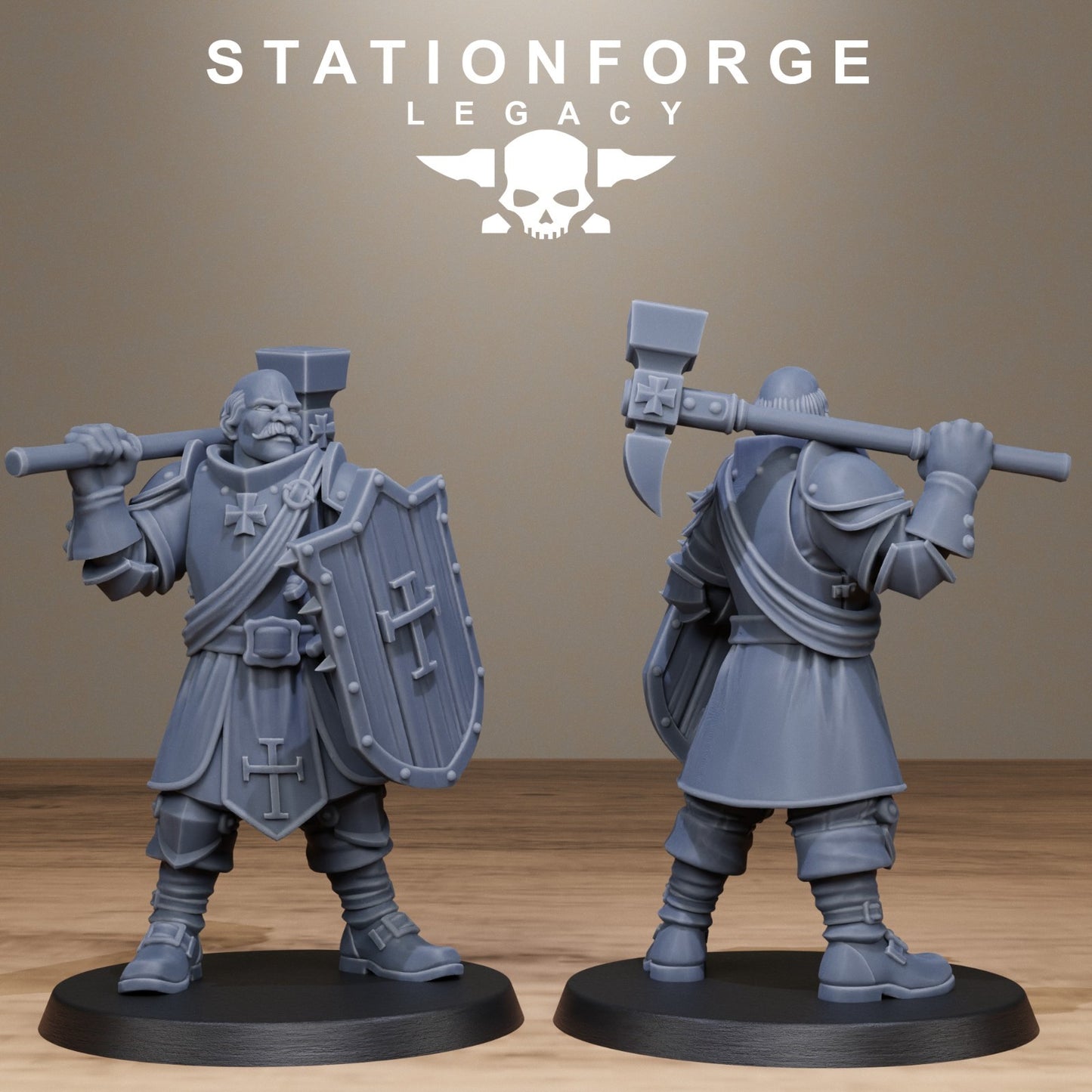 ThornCrest Warband from Station Forge Legacy 32mm. FREE BASES & POST