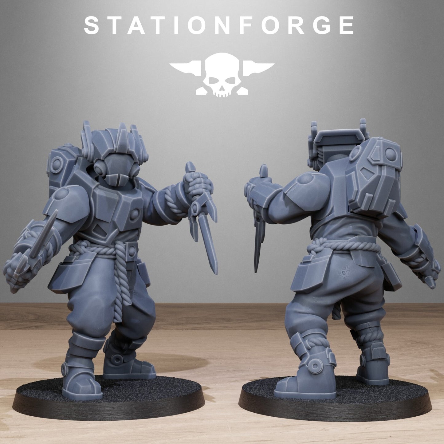 TARION MELEE INFANTRY from Station Forge INC BASES