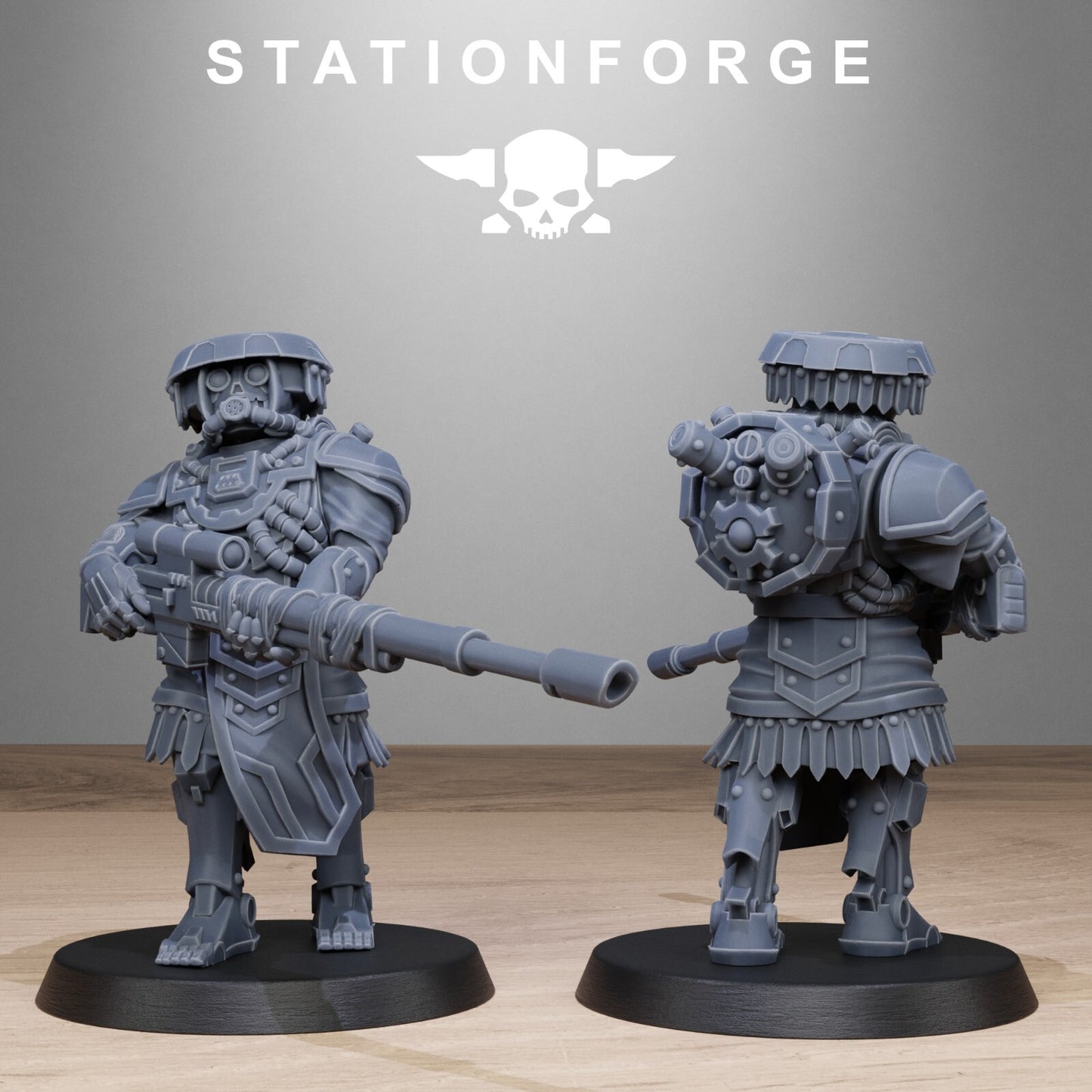 The Scavenger Sniper Squad from Station Forge 32mm INC BASES + FREE POST
