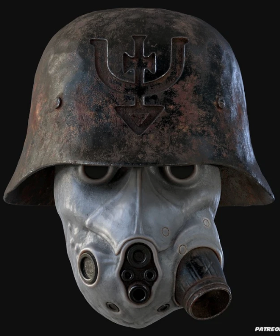 Trench Crusade - Heretic 3D Printed Helmet Kit