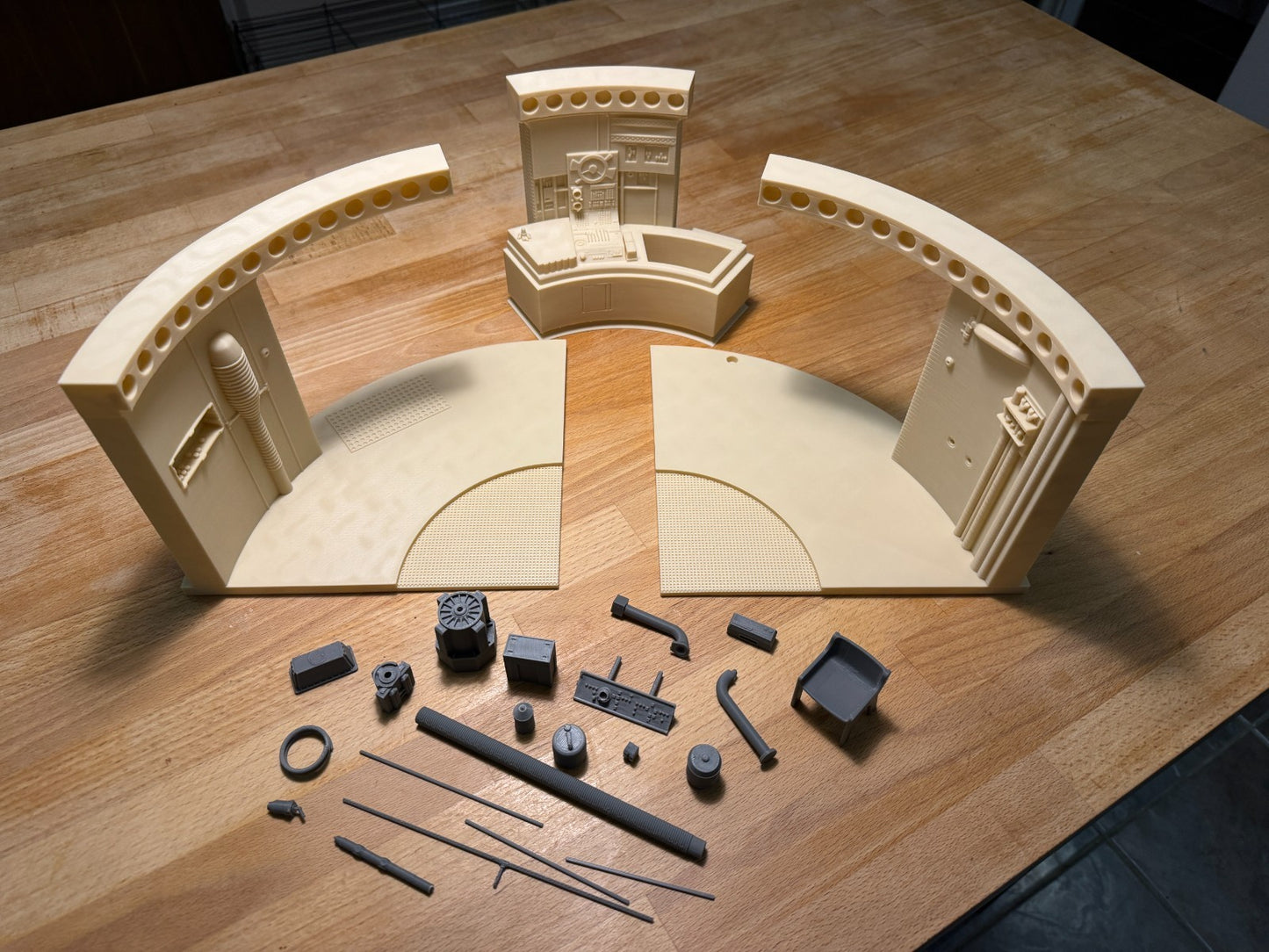 3D Printed Lars Garage Diorama for 3.75" and 6" figures