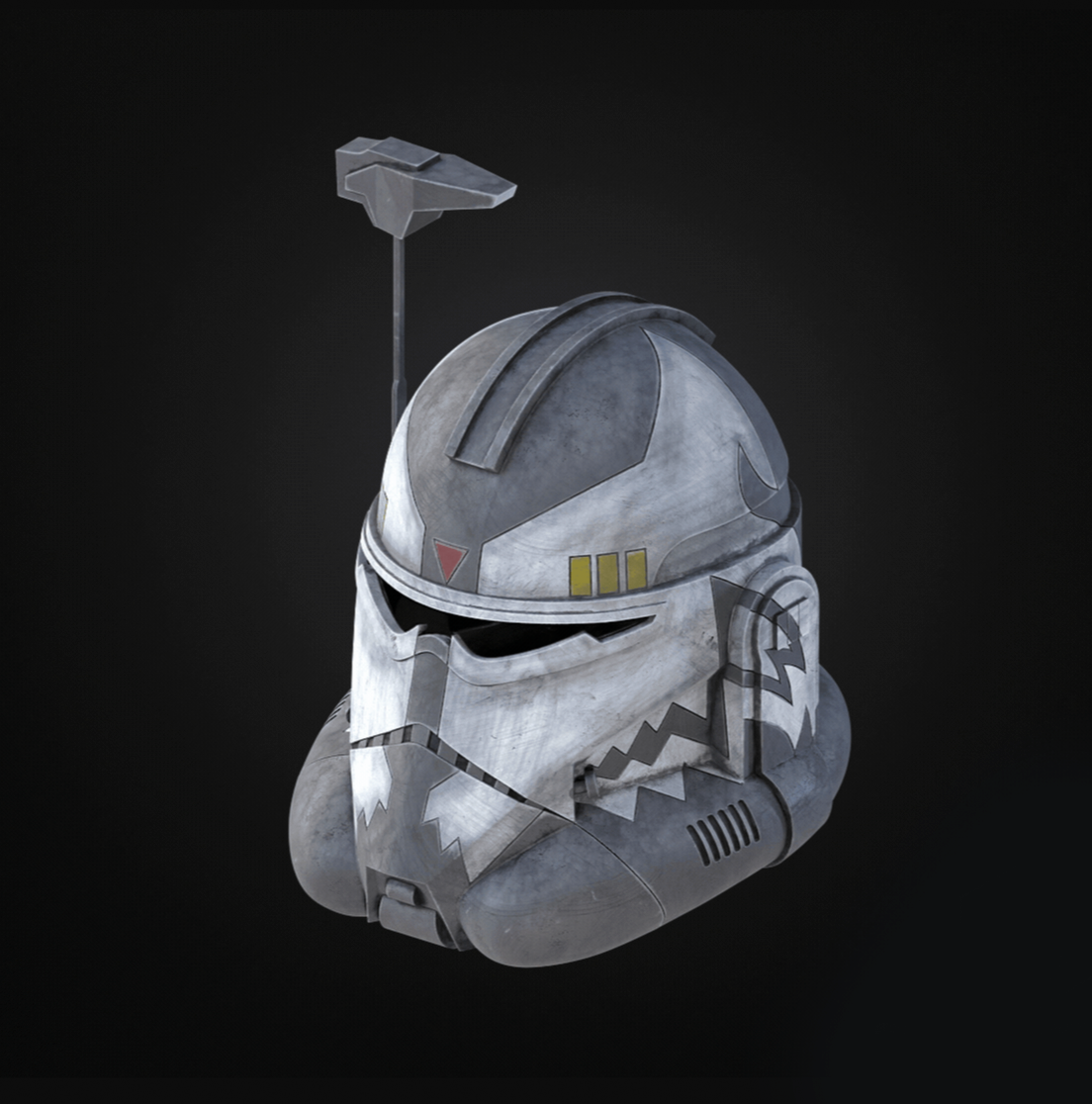 Star Wars Animated Commander Wolffe helmet, 3D Printed kit RAW