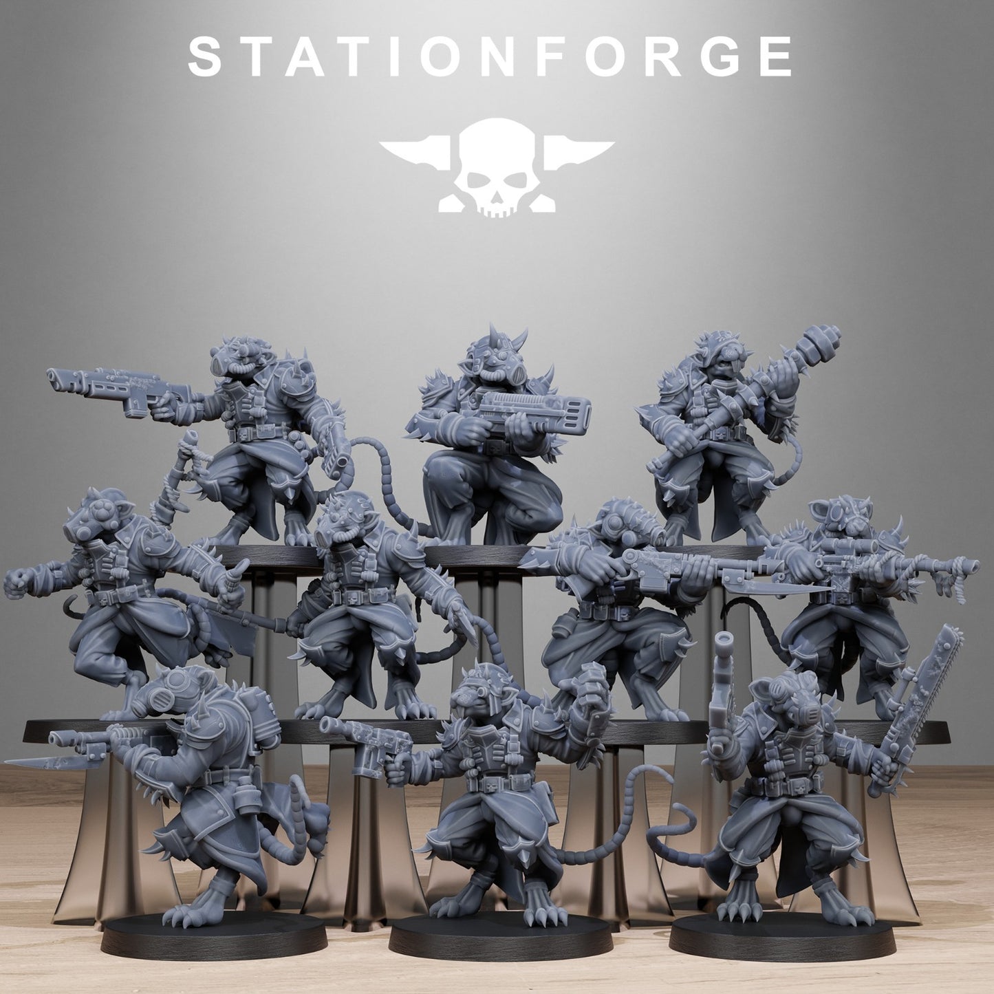Corrupted Guard Raticus From Station Forge | Support free | Free post