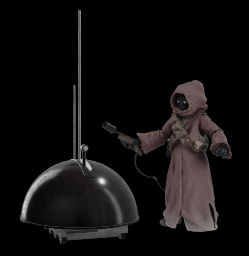Star Wars 3D Printed LIN-V8K Minelayer Droid 3.75" or 6" Scale