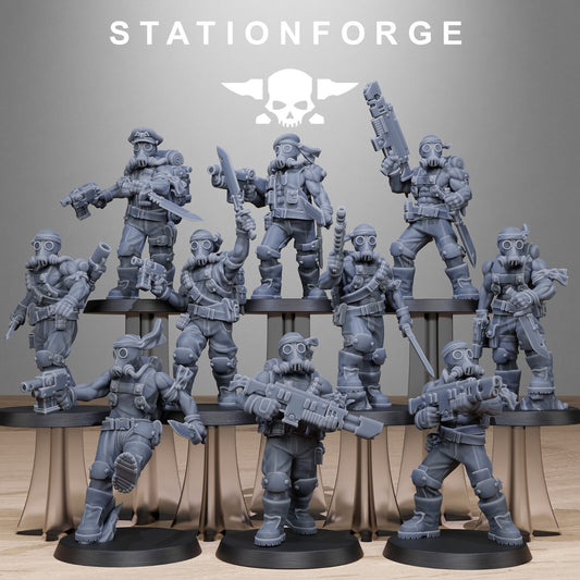 GrimGuard Jungle Fighters INC BASES + FREE POST