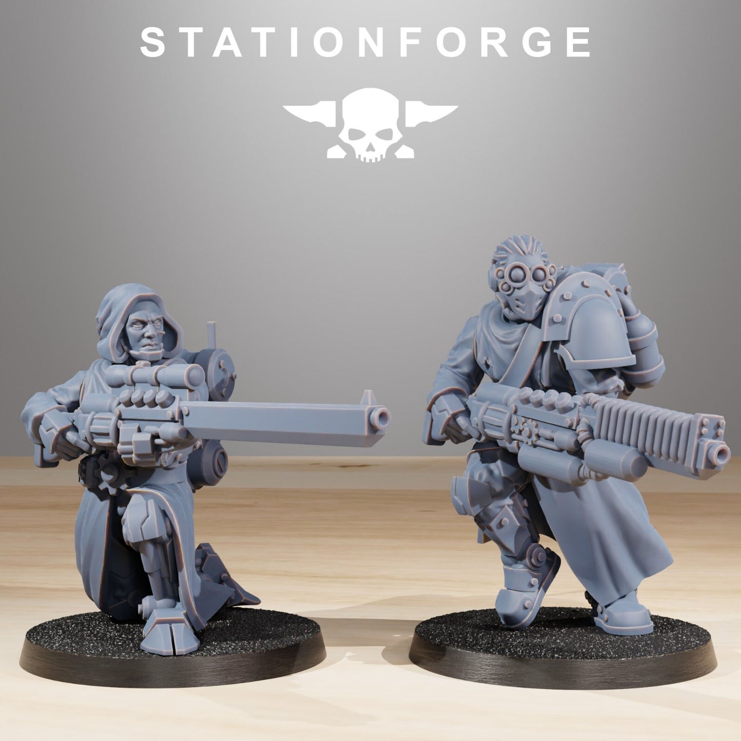 The Scavenger Infantry Builder Kit from Station Forge.