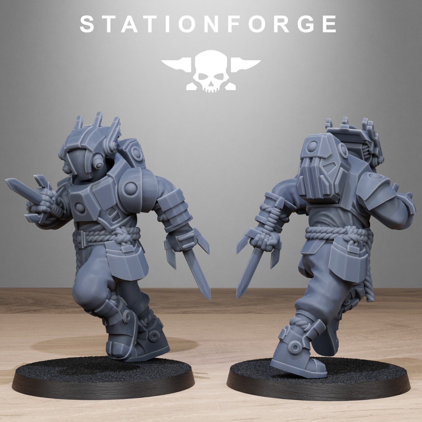 TARION MELEE INFANTRY from Station Forge INC BASES