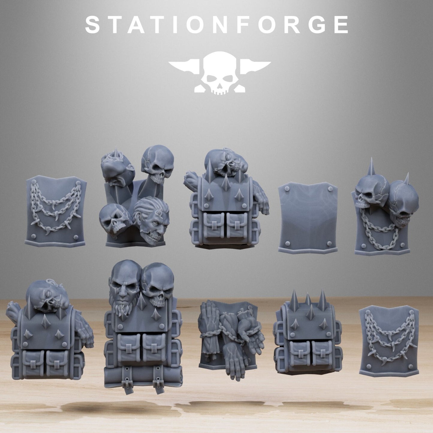 The Corrupted Guard Infantry Builder Kit from Station Forge