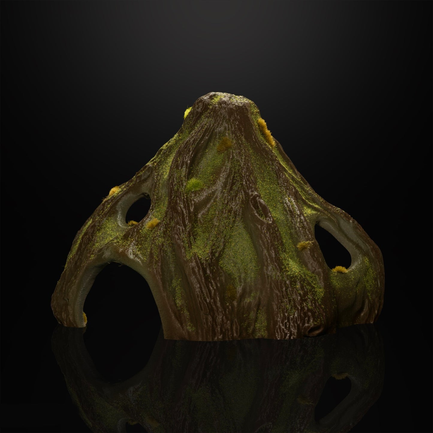 3D printed Yoda hut  diorama for Star Wars black Series figures