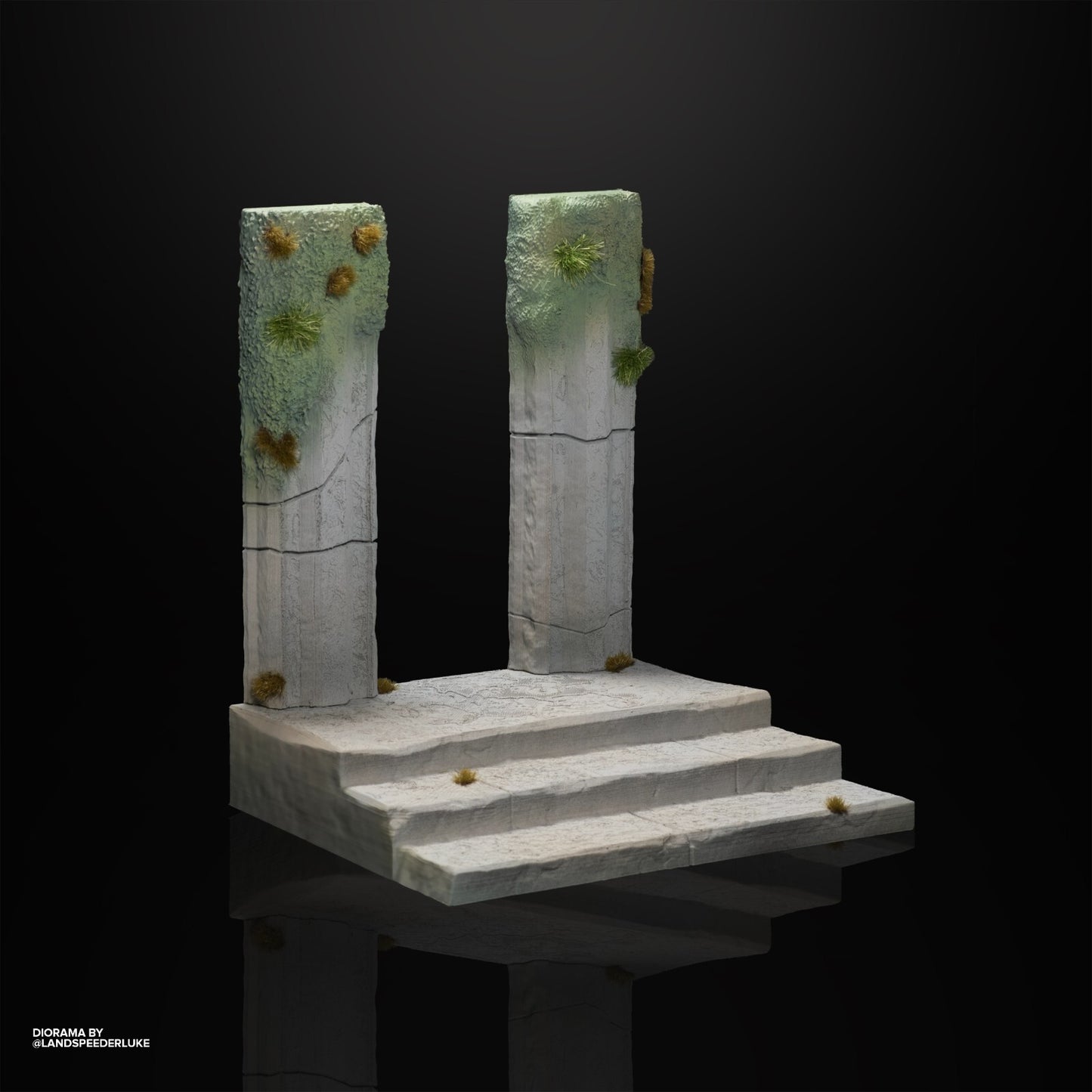 3D Printed Yavin ceremony for 3.75" & 6" Star Wars figures