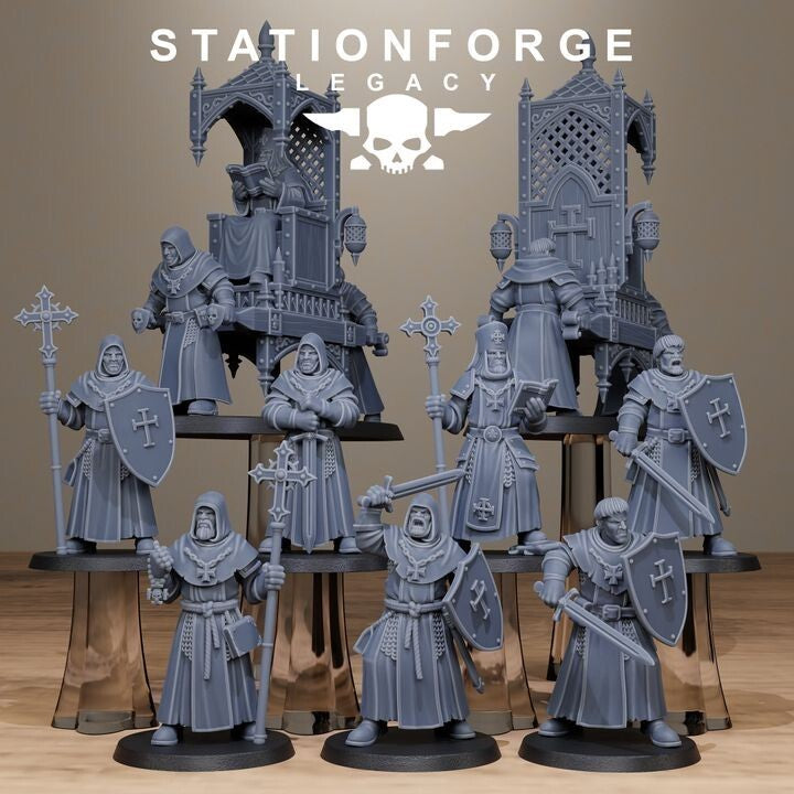 Thorncrest Priests from Station Forge Legacy 32mm INC BASES + FREE DELIVERY