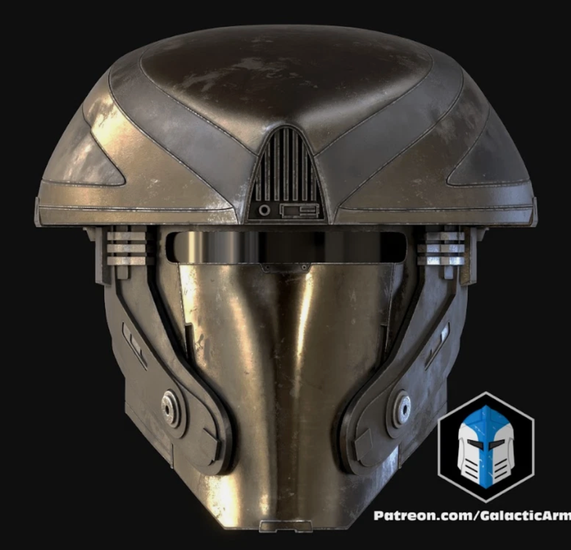 Star Wars Captain Silvo Helmet 3D Printed RAW Kit