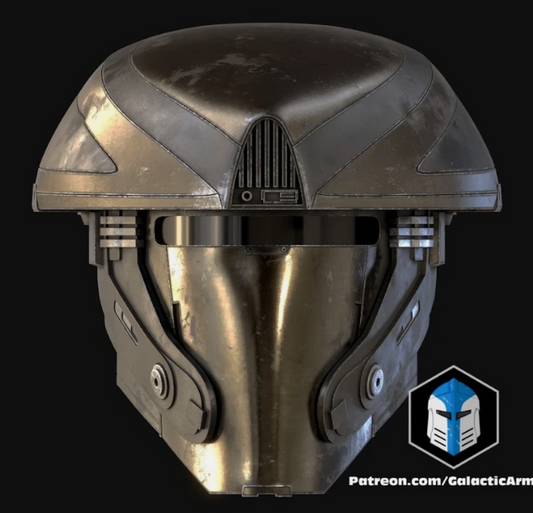 Star Wars Captain Silvo Helmet 3D Printed RAW Kit