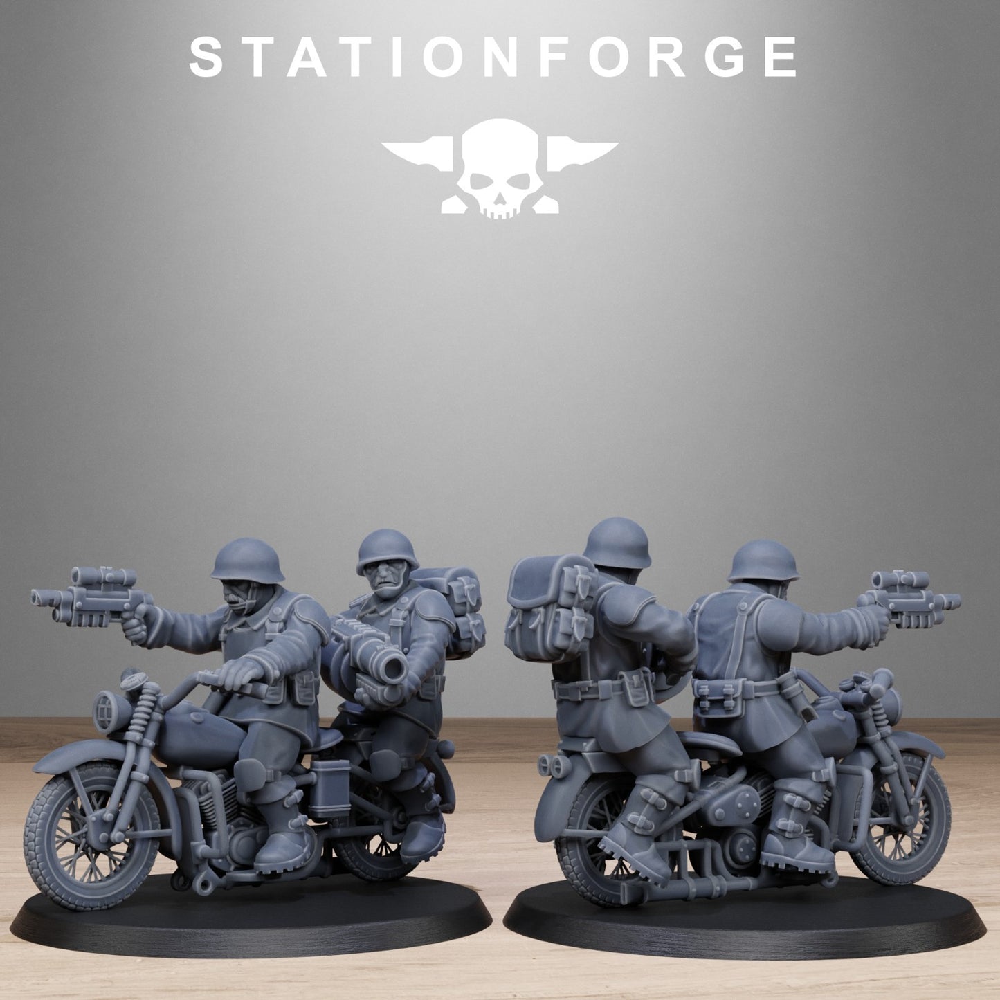 Freeguard Bikers by Station Forge | Support Free | Free Post | Free Bases