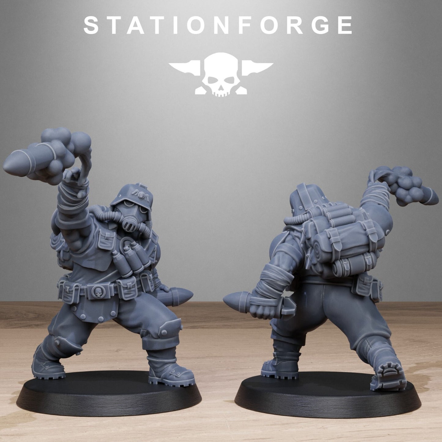 GrimGuard Jungle Fighters from Station Forge INC BASES + FREE POST