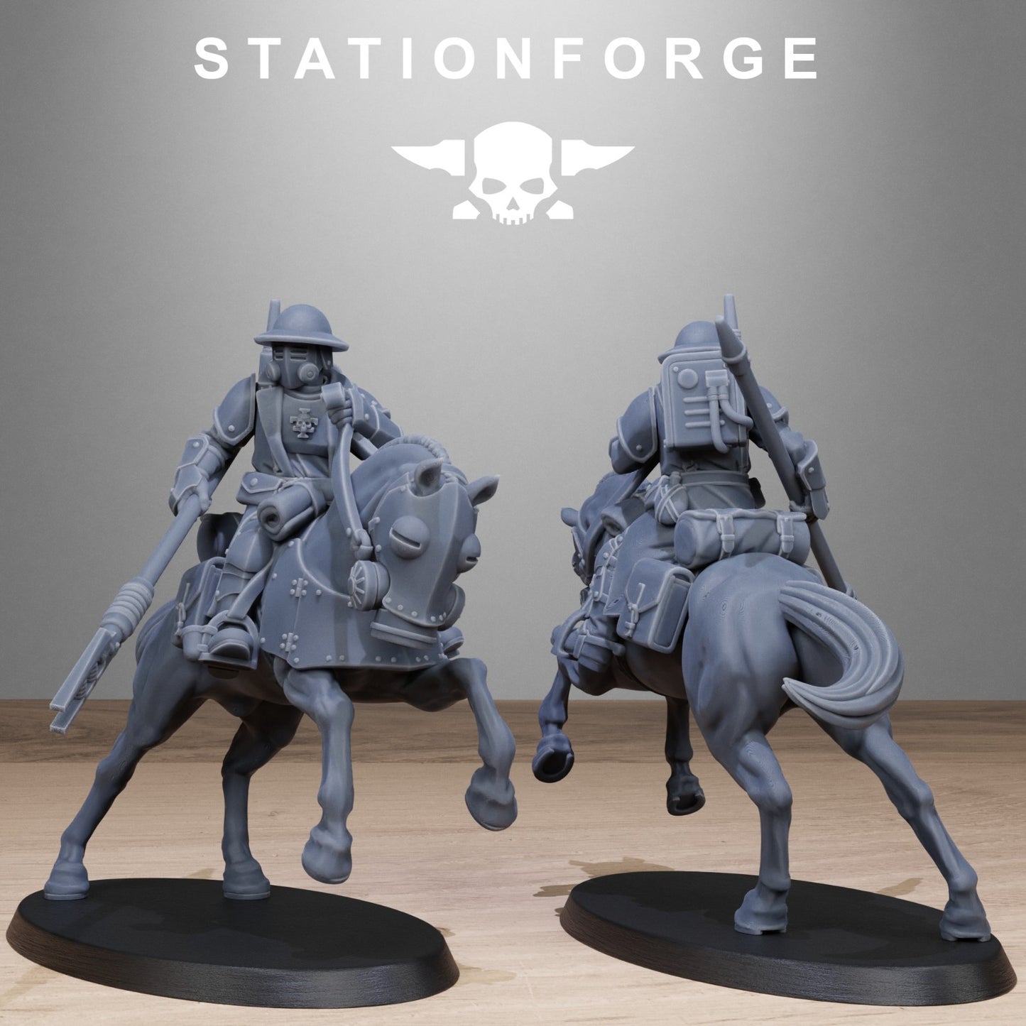 Royalguard Cavalry From Station Forge + FREE BASES & POST