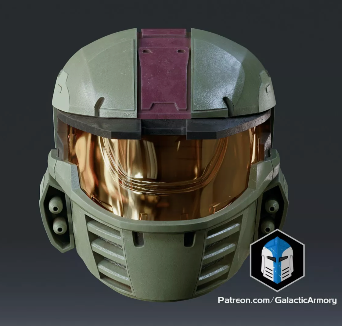 Halo Wars  Mark 4 Helmet 3D Printed Cosplay Kit