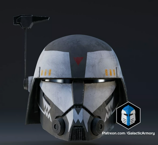 Star Wars Desert Wolffe Helmet 3D printed Cosplay Raw Kit