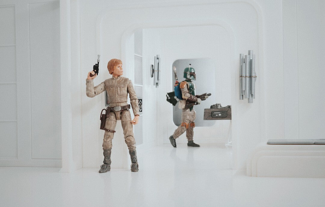 3D Printed Cloud City Diorama for Star Wars Black Series Figures