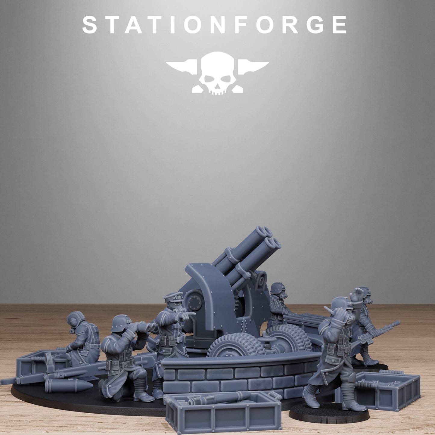 GrimGuard Light Artillery From StationForge Inc Bases and Post