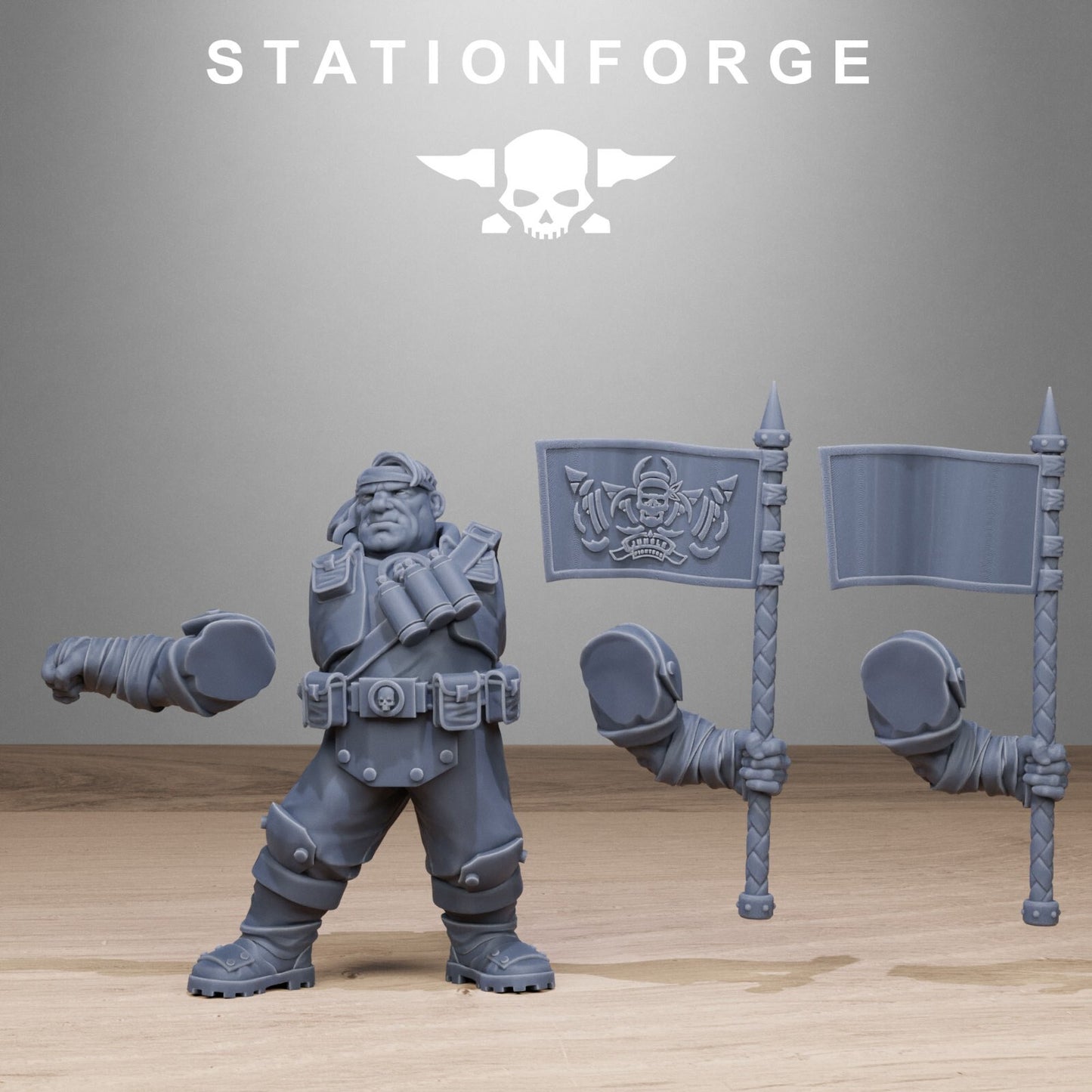 GrimGuard Jungle Fighters from Station Forge INC BASES + FREE POST