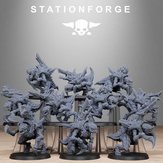 Xenarid Karnyxes by Station Forge | Support Free | Free Post | Free Bases