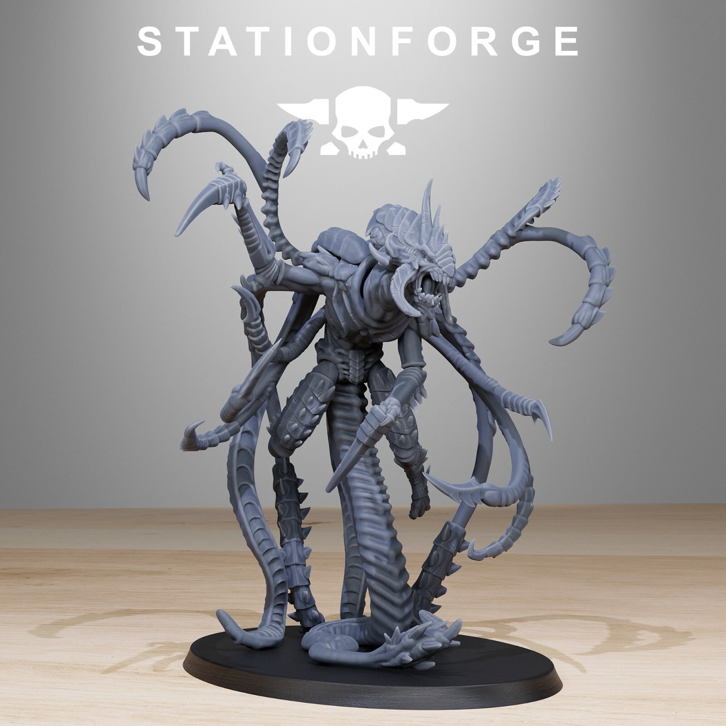 The Xenarid Assassin Miniature - Station Forge