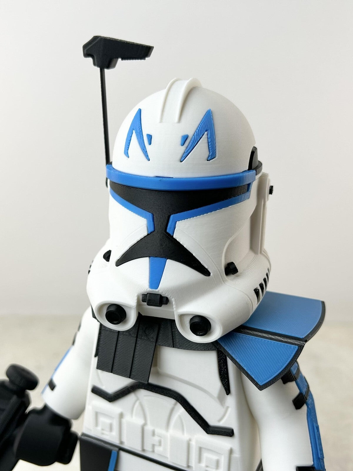 3D Printed. 9" Brick inspired Deluxe Captain Rex Figure