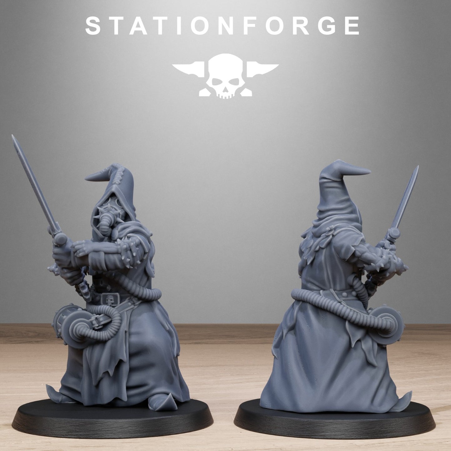 Scavenger mystics from Station Forge 32mm. FREE BASES & POST