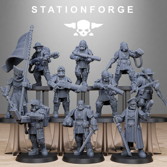 RoyalGuard Enforcers From Station Forge 32mm INC BASES + FREE POST