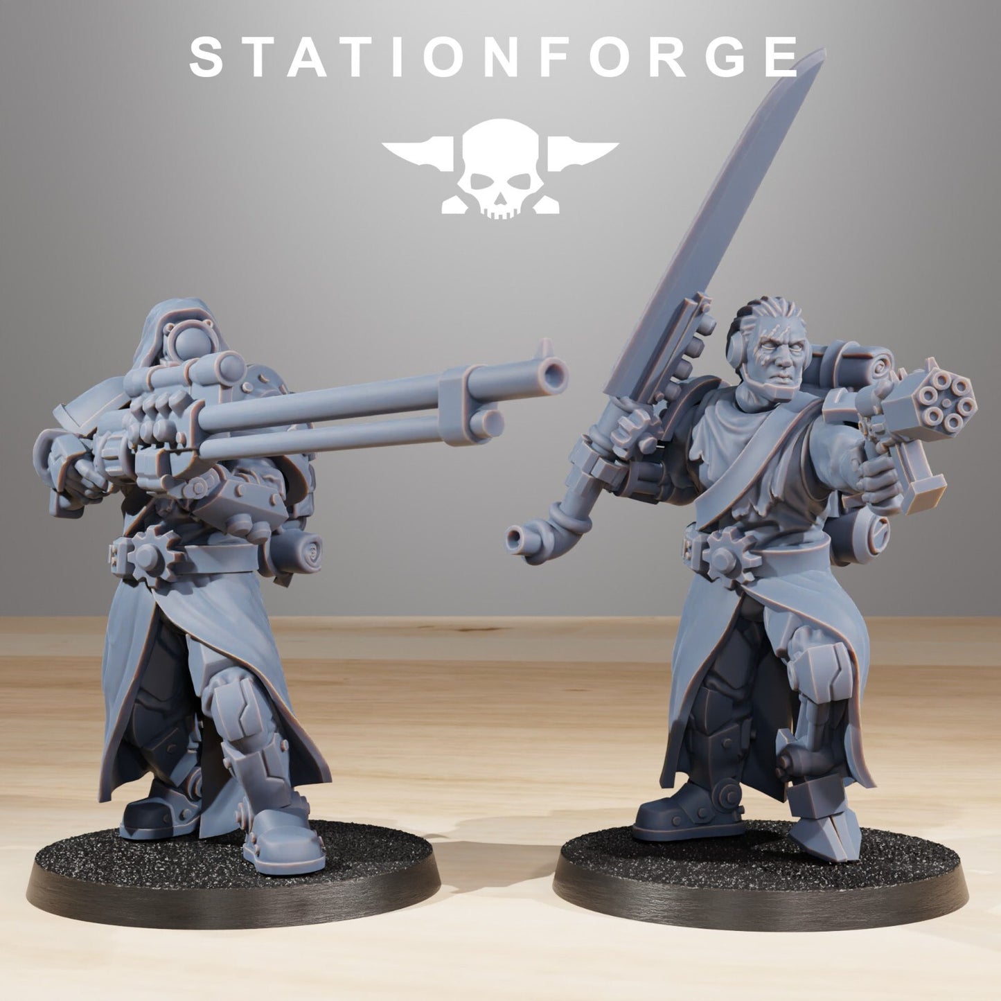 The Scavenger Infantry Builder Kit from Station Forge.