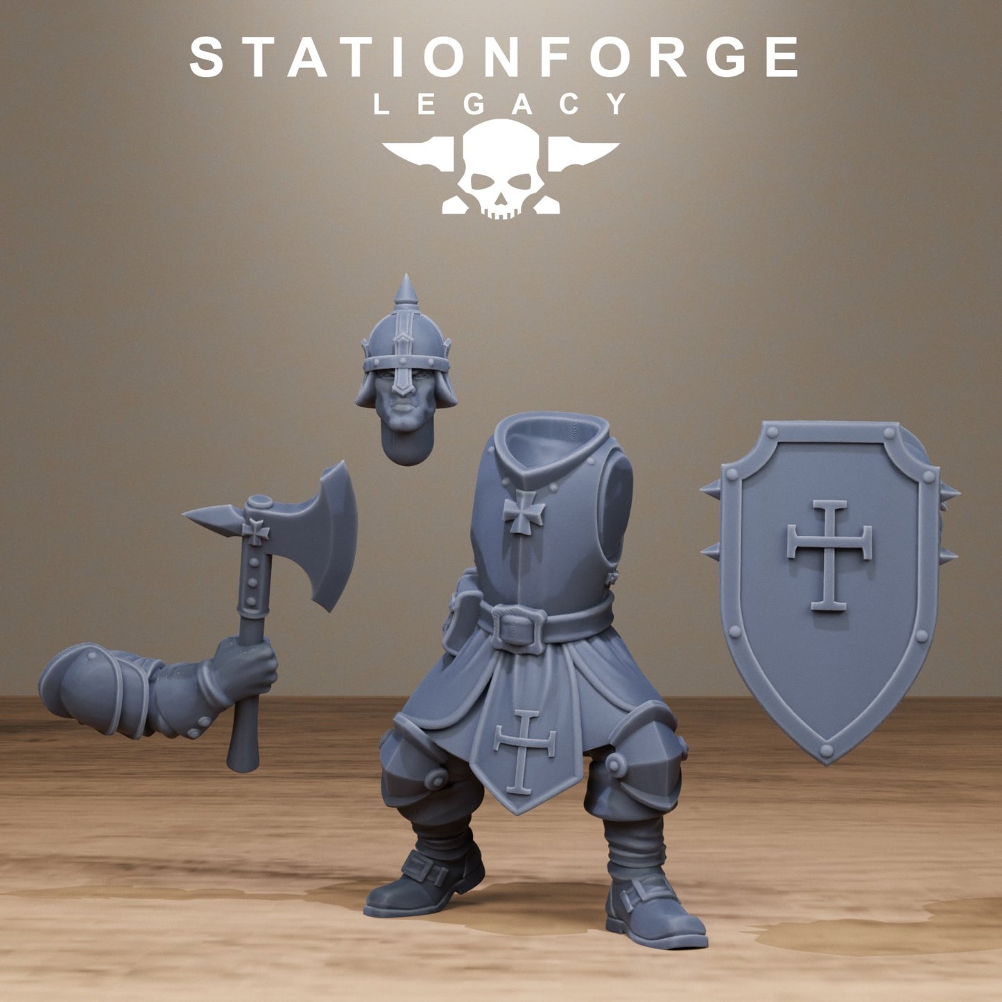 ThornCrest Warband from Station Forge Legacy 32mm. FREE BASES & POST