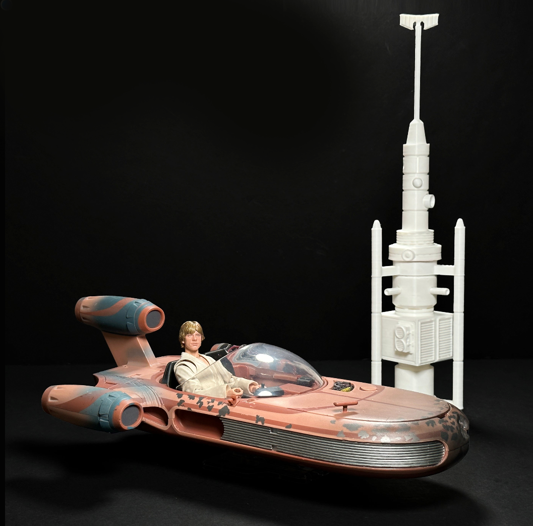 Star Wars 3D Printed Moisture Vaporator For 3.75", 6" &12" Scale Figures