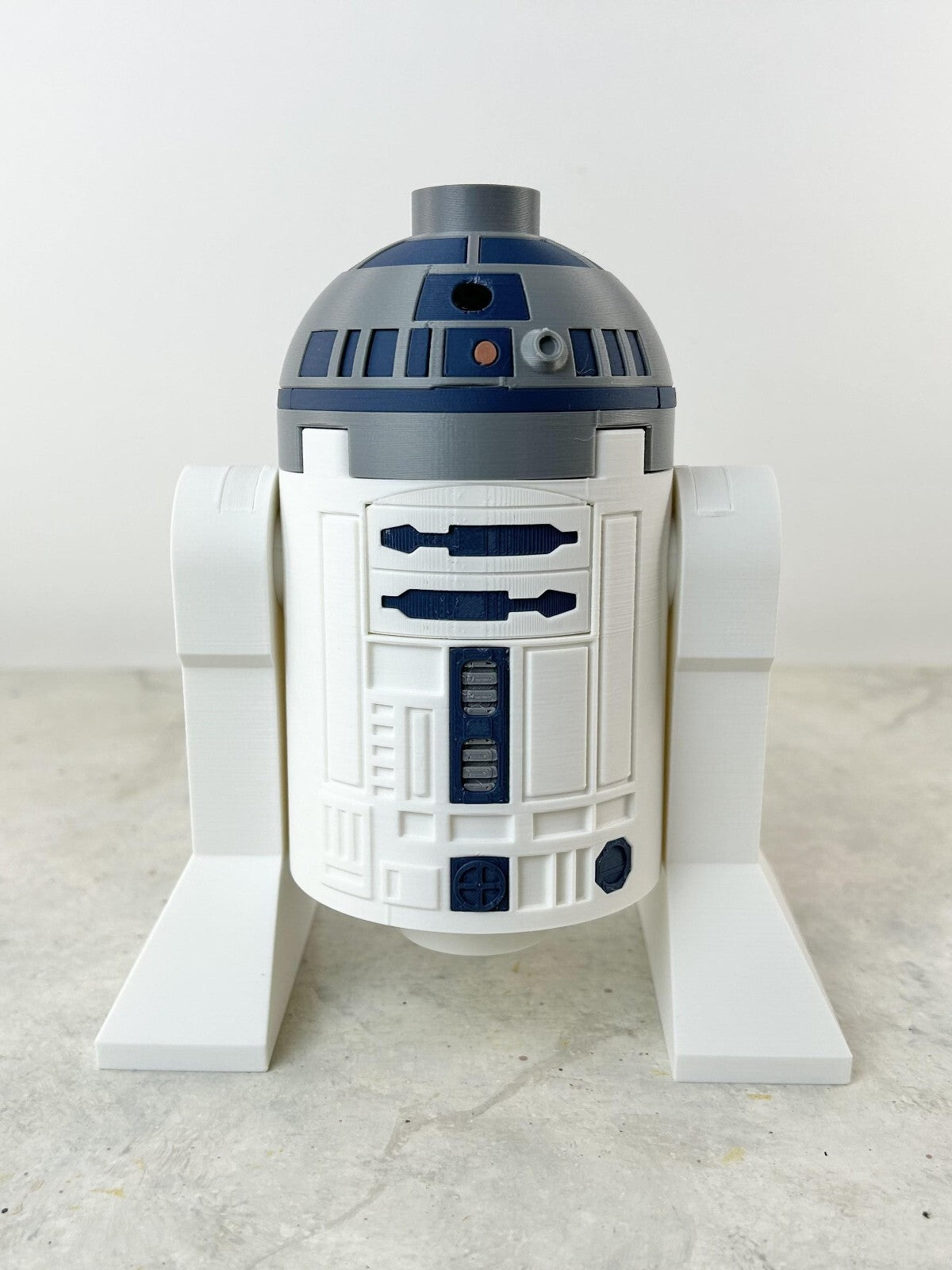 3D Printed. 9" Scaled Brick inspired Deluxe R2D2 Figure