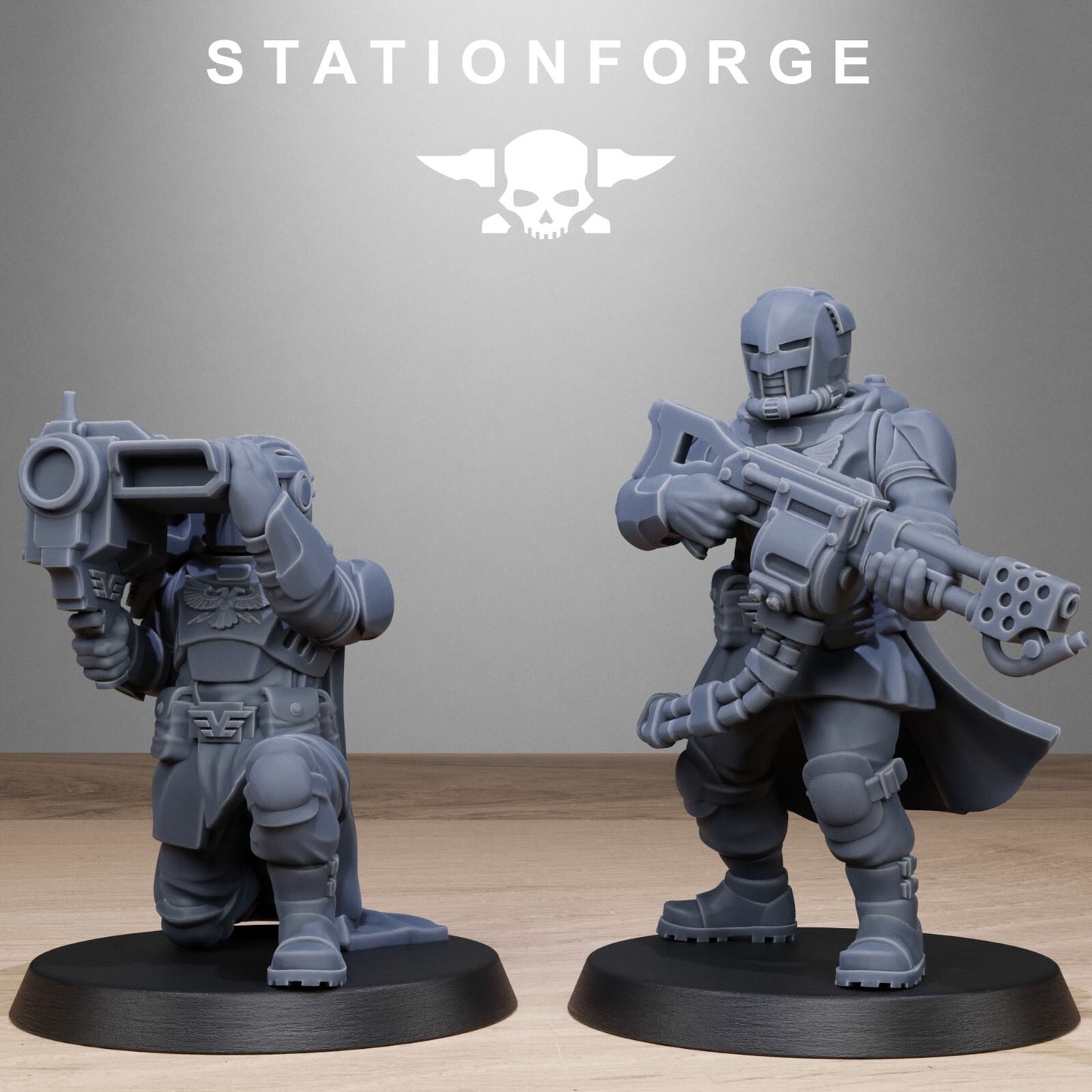 Vaskar Patrol - Station Forge Wargaming Figures Inc Bases