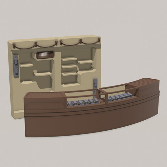 Star Wars 3D Printed Dok-Ondar's Den of Antiquities Display  6" Black Series