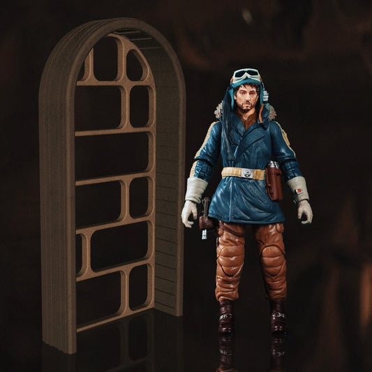 3D Printed R1 Prison door for 3.75" OR 6" Star Wars figures