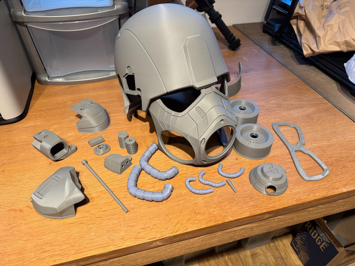 Fallout NCR Ranger Elite Helmet. 3D printed raw