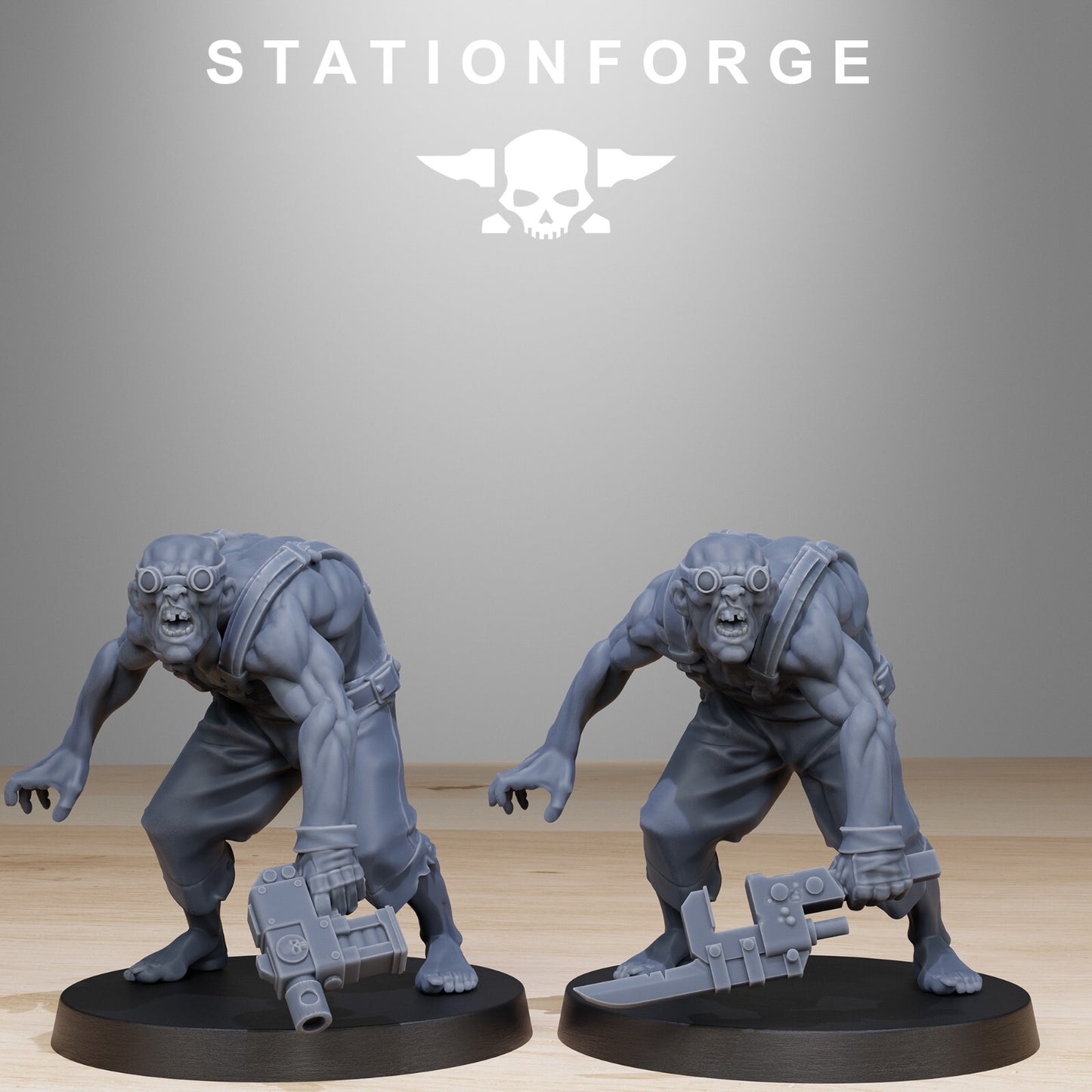 The Corrupted Guard Wretched from Station Forge 32mm