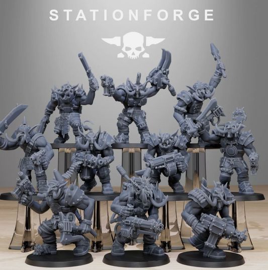 The Orkaz Trolls from Station Forge | INC BASES| FREE POST