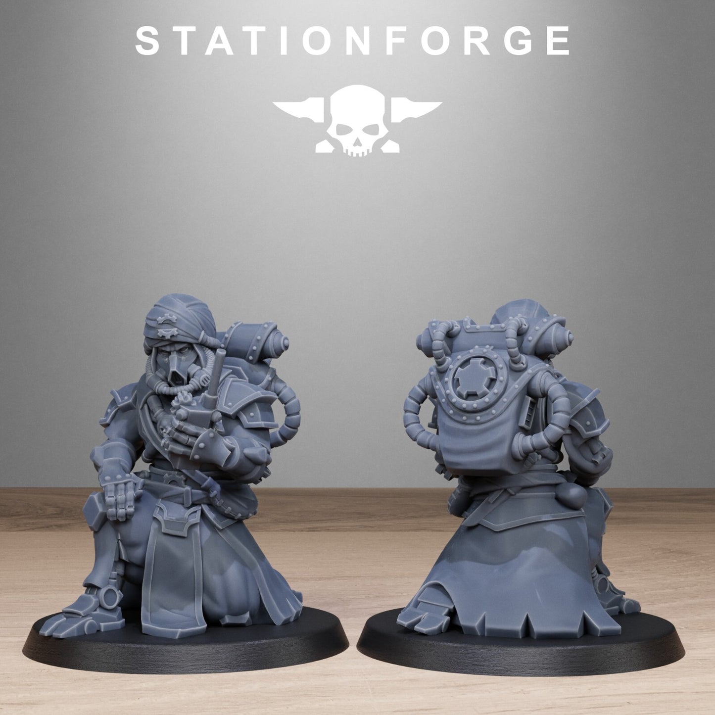 The Scavenger Scorchers from Station Forge 32mm INC BASES, FREEPOST